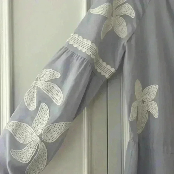 Tory Burch Sadie Peasant Dress size 6 - Picture 6 of 10